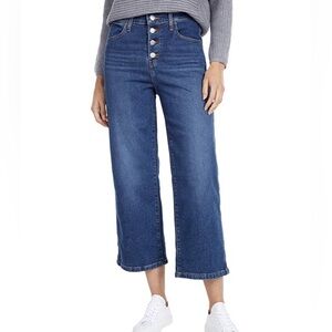 Levi’s Mile High Cropped Wide Leg Jeans 10 30x27